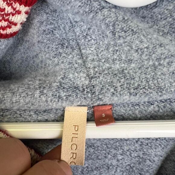 Anthropologie PILCRO Hooded Pullover Sweater Size S - Picture 7 of 8